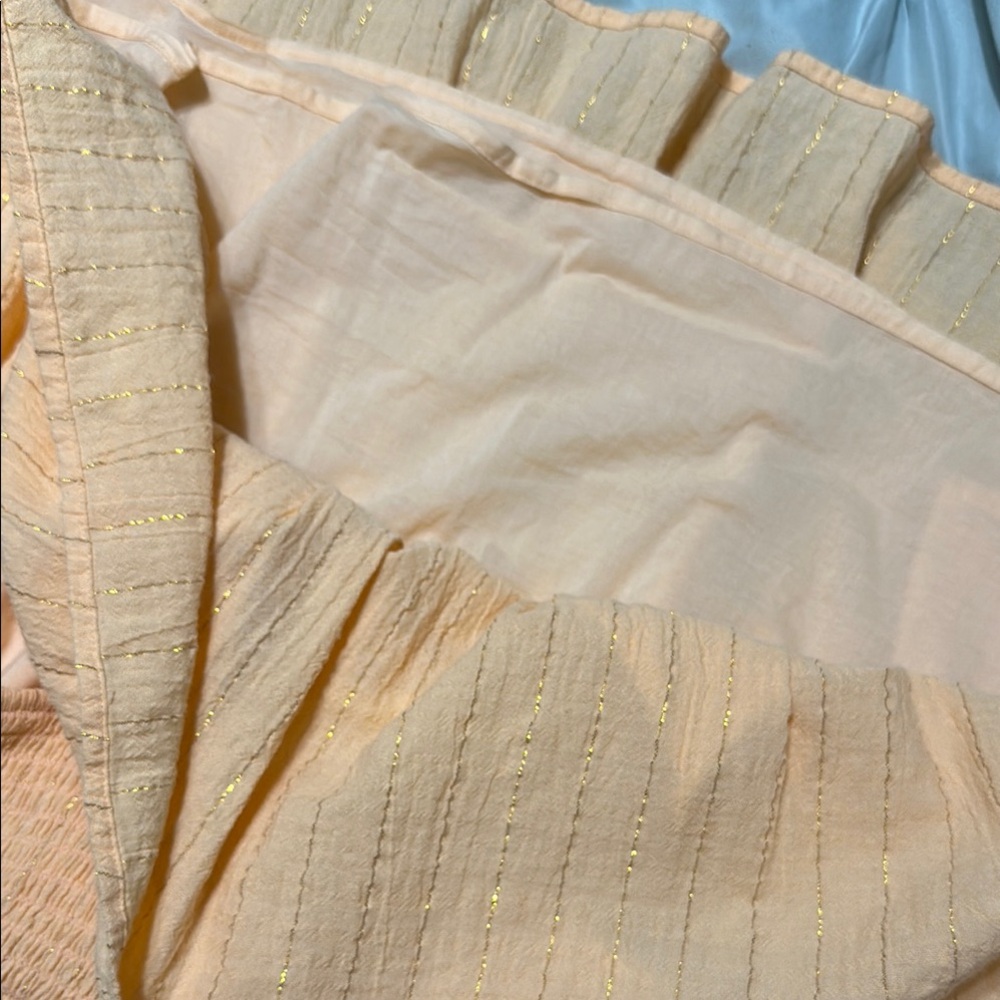 SO Orange Ruffled Tiered Sundress - Picture 5 of 5